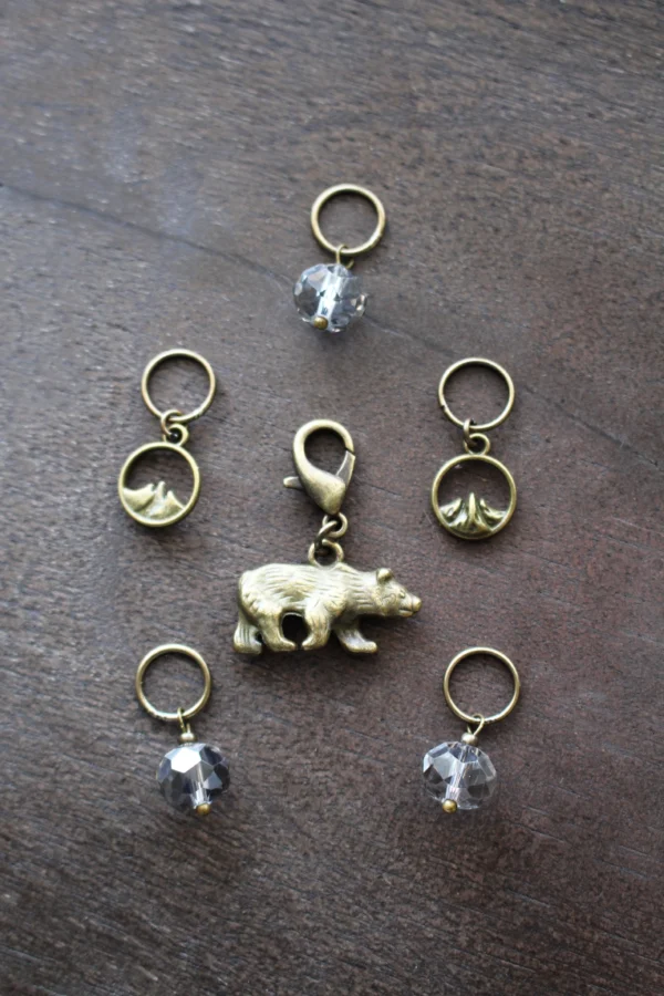 Winter Forest Stitch Markers - Image 8