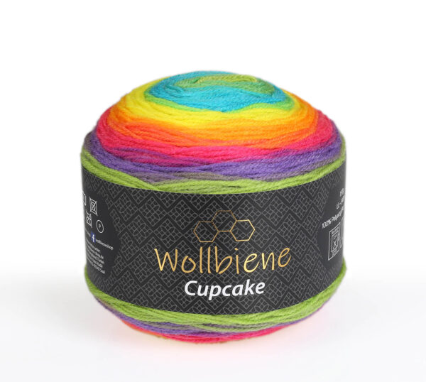 Woolen Bee Cupcake Gradient Wool Knitting Wool 150g - Image 7