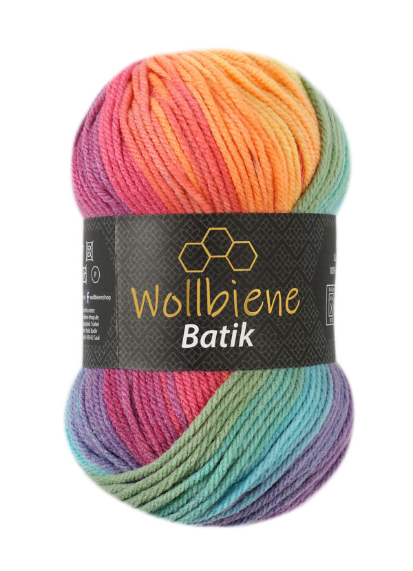 Woolen Bee Batik Gradient Wool Knitting Wool - Image 8